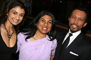 Photo Op - The American Pilot opening - Anjali Bhimani - Rita Wolf - Ron Domingo