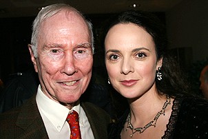 Photo Op - Fred Ebb Award 2006 - Roger Berlind - Melissa Errico 