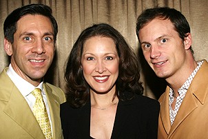 Photo Op - Fred Ebb Award 2006 - Michael Berresse - Kaitlin Hopkins - Jeff Bowen