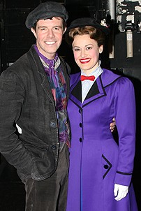 Katie Couric at Mary Poppins - Gavin Lee - Ashley Brown