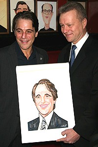 Photo Op - Tony Danza at Sardi's - Danza - Max Klimavicius