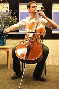 Photo Op - Company CD Signing - Fred Rose (cello)