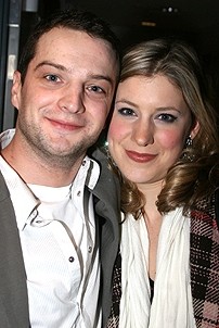 Photo Op - Howard Katz Opening - Euan Morton - Charlotte Parry