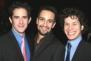 Photo Op - Miscast 2007 - Andy Blankenbuehler - Lin-Manuel Miranda - Thomas Kail