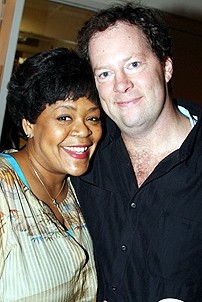 Photo Op - All About Us Meets the Press - Yvette Freeman - Shuler Hensley 