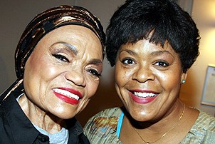 Photo Op - All About Us Meets the Press - Eartha Kitt - Yvette Freeman