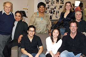 Photo Op - All About Us Meets the Press - full company