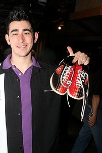 Photo Op - Second Stage Bowling benefit 2007 - Max Crumm (shoes 1)
