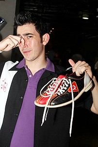 Photo Op - Second Stage Bowling benefit 2007 - Max Crumm (shoes 2)