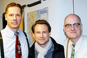 Photo Op - Christian Slater at Bill W. and Dr. Bob - Robert Krakovski - Christian Slater - Patrick Husted