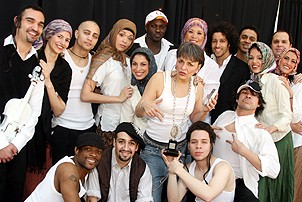 Photo Op - Easter Bonnet 2007 - In the Heights cast