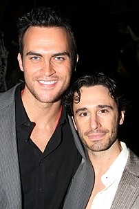 Photo Op - Easter Bonnet 2007 - Cheyenne Jackson - Christopher Gattelli