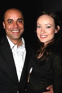 Photo Op - Beauty on the Vine Opening - Howard Overshown - Olivia Wilde