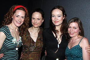 Photo Op - Beauty on the Vine Opening - Jessica Richardson - Barbara Garrick - Olivia Wilde - Helen Piper Coxe
