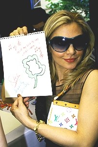 Photo Op - 2007 Drama Desk Nominee Reception - Orfeh (drawing)