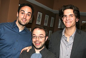 Photo Op - 2007 Drama Desk Nominee Reception - Anthony King - Scott Brown - Alex Timers