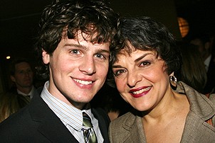 Photo Op - MTC Spring Gala 2007 - Jonathan Groff - Priscilla Lopez
