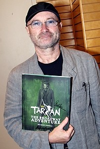 Photo op - Tarzan Book Signing - Phil Collins (with book)