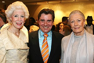 Drama League Lunch 2007 - Jano Herbosch - Gary Beach - Vanessa Redgrave