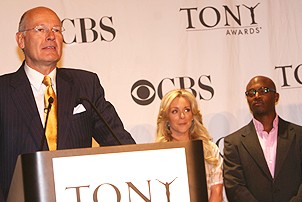 Photo Op - 2007 Tony Nominee Announcements - Harry Smith