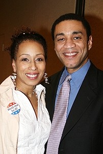 Drama League Lunch 2007 - Tamara Tunie - Harry Lennix