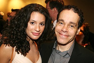 Drama League Lunch 2007 - Lea Michele - Steven Sater