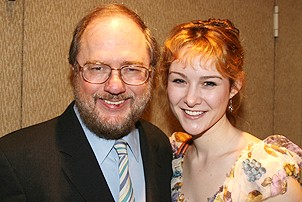 Drama League Lunch 2007 - Rupert Holmes - Jill Paice