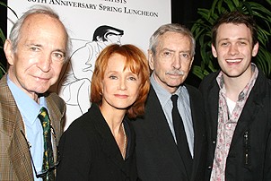 Photo Op - Edward Albee Tribute at New Dramatists - Ben Gazzara - Swoosie Kurtz - Edward Albee - Michael Arden