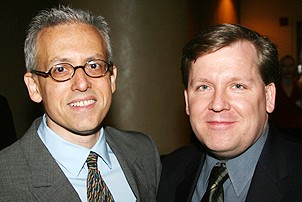 Photo Op - Edward Albee Tribute at New Dramatists - Donald Margulies - David Lindsay-Abaire