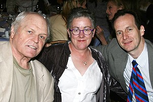 Photo Op - Edward Albee Tribute at New Dramatists - Brian Dennehy - Garry Hynes - Denis O'Hare
