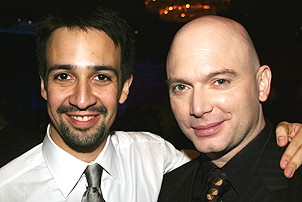 Photo Op - Edward Albee Tribute at New Dramatists - Lin-Manuel Miranda - Michael Cerveris