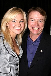 Photo Op - 2007 Tony Nominees reception - Laura Bell Bundy - Jay Johnson