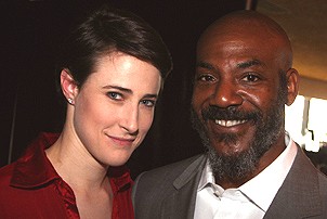 Photo Op - 2007 Tony Nominees reception - Xanthe Elbrick - John Earl Jelks