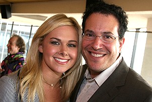 Photo Op - 2007 Tony Nominees reception - Laura Bell Bundy - Michael Mayer