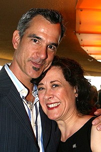 Photo Op - 2007 Tony Nominees reception - Jerry Mitchell - Karen Ziemba