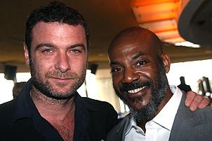 Photo Op - 2007 Tony Nominees reception - Liev Schreiber - James Earl Jelks
