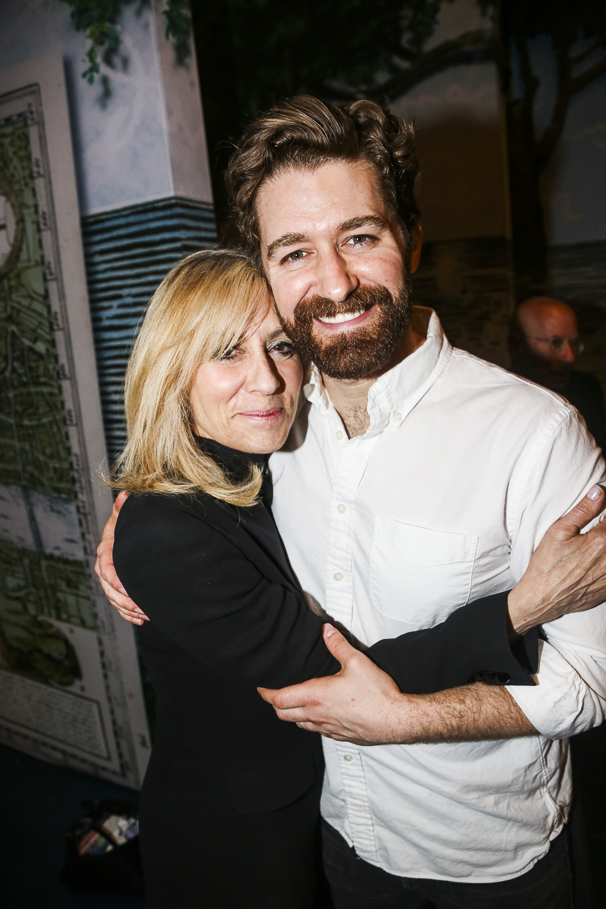 Finding Neverland - Backstage - 5/15 - Judith Light - Matthew Morrison