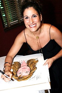Stephanie J. Block at Sardi's - Stephanie J. Block (signing)