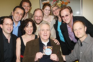 Photo Op - Curtains CD signing - cast with John Kander