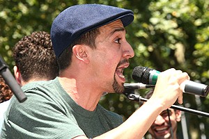 Photo Op - Broadway in Bryant Park 2007 - Lin-Manuel Miranda