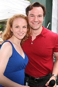Photo Op - Broadway in Bryant Park 07-19-07 - Jennifer Hope Wills - Jason Mills