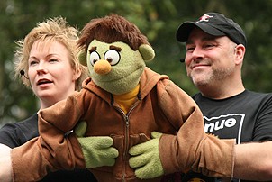 Photo Op - Broadway in Bryant Park 07-19-07 - Jennifer Barnhart - Nicky - David Benoit