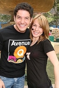 Photo Op - Broadway in Bryant Park 07-19-07 - Mary Faber - Howie Michael Smith