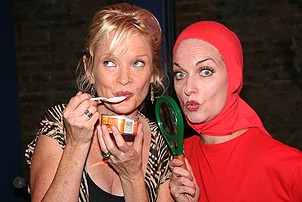 Photo Op - Christine Ebersole at Forbidden Broadway - Christine Ebersole - Janet Dickinson