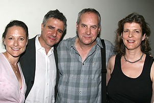 Photo Op - Human Error opening - Kate Blumberg - Neil Pepe - Lee Blessing - Karen Kohlhass