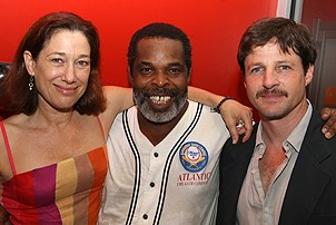 Photo Op - Human Error opening - Meg Gibson - Ray Anthony Thomas - Tim Guinee