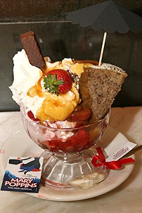 Photo Op - Mary Poppins Ice Cream Sundae Party - Sundae