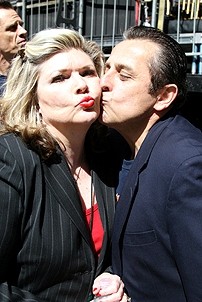 Photo Op - Broadway on Broadway 2007 - Debra Monk - Michael McCormick