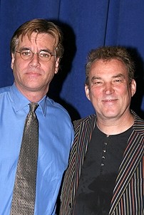 Photo Op - The Farnsworth Invention press event - Aaron Sorkin - Des McAnuff