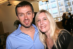 Photo Op - The Farnsworth Invention press event - Andrew Lippa - Lisa Shriver